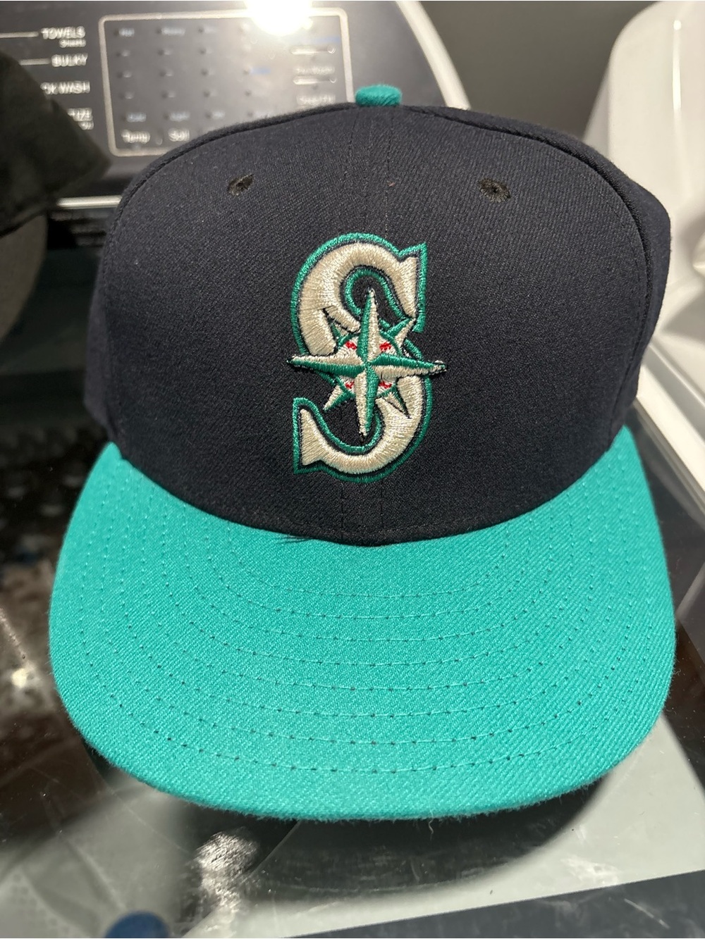 New Era Navy and Teal Seattle Mariners Hat